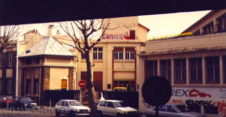 1989 / Shuck toit des impôts ( Nanterre vue sur RER A direction st Germain )