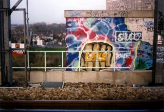 1990 / love-power / Line st-Lazare / Nanterre Université