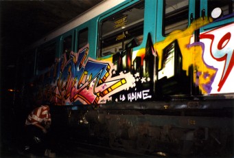 1995 / Métro Paris /  Boys and the hood - La Haine .